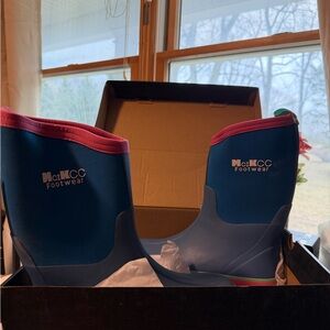 Kids Blue & Pink Rain Boots
